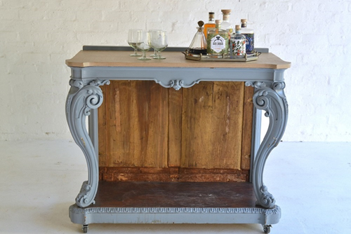 004 Small Vintage Gin Bar 